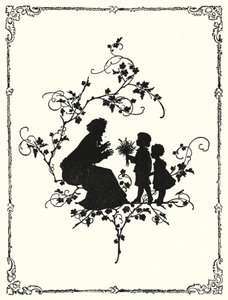 Silhouette (Stich) von English School