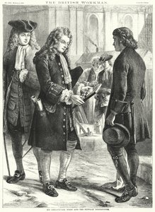 Sir Christopher Wren und der Suffolk-Holzfäller von English School
