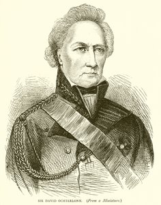 Sir David Ochterlony von English School