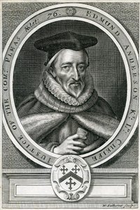 Sir Edmund Anderson (1530-1605) von English School