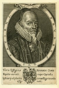 Sir Edward Coke von English School
