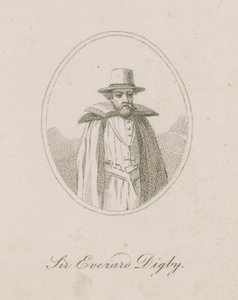 Sir Everard Digby, ein Mitglied der Pulververschwörung von English School