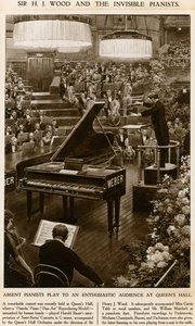 Sir Henry Wood und die unsichtbaren Pianisten von English School