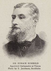 Sir Horace Rumbold (Gravur) von English School