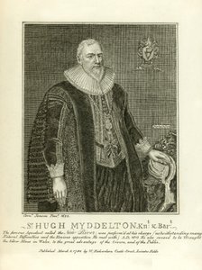Sir Hugh Myddleton von English School