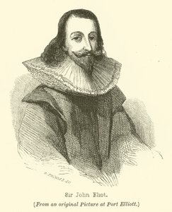 Sir John Eliot (Gravur) von English School