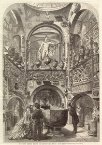 Sir John Soanes Museum in Lincolns-Inn-Fields: der Sarkophag-Raum