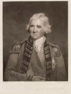 Sir Ralph Abercromby, Ritter des Bades, ca. 1800 (Punktgravur)