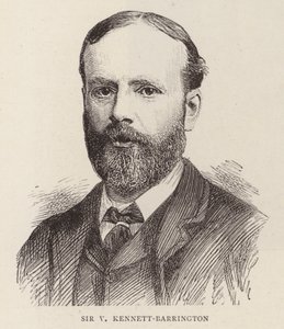Sir V Kennett-Barrington (Gravur) von English School