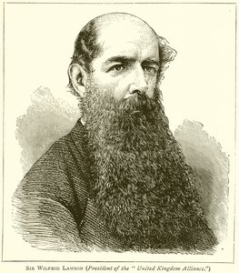 Sir Wilfrid Lawson (Präsident der United Kingdom Alliance) von English School