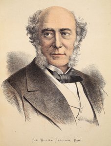 Sir William Ferguson, Bart, Illustration aus der Bildausgabe des Lebens und der Entdeckungen von David Livingstone von J. Ewing Richie, veröffentlicht von A. Fullarton & Co., 1876 von English School
