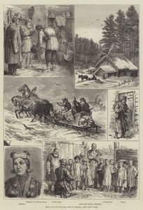 Skizzen des Volkslebens in Russland