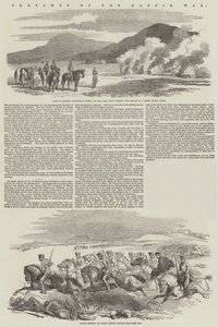 Skizzen des Kaffir-Krieges von English School