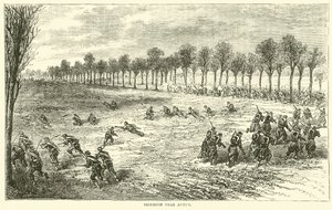 Gefecht bei Autun, Dezember 1870 von English School