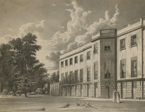 Südfront von Carlton House von English School