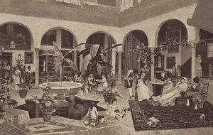 Spanisches Interieur von English School