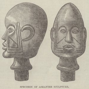 Beispiel ashantischer Skulptur von English School