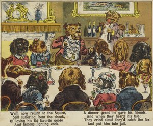 Squire Bull und der Fuchs von English School