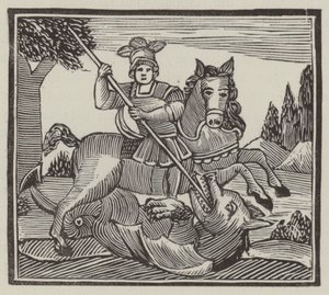 St. Georg (Stich) von English School