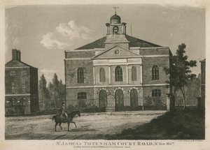 St. James Kapelle, Tottenham Court Road, London von English School