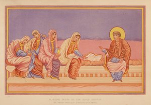 Der heilige Hieronymus liest Eustachia und Paula vor