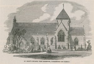 St Marys Kirche, West Brompton, London von English School
