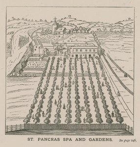 St. Pancras Spa und Gärten von English School