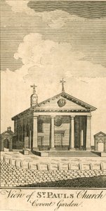 St. Pauls, Covent Garden, London von English School