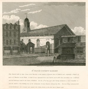 St. Pauls, Covent Garden, London von English School