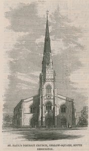 St Pauls Bezirkskirche, Onslow Square, South Kensington von English School