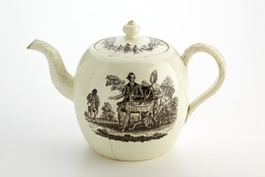 Staffordshire Wedgwood Teekanne, ca. 1775-85