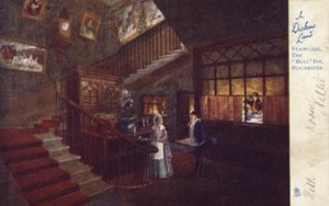 Treppe, The Bull Inn, Rochester