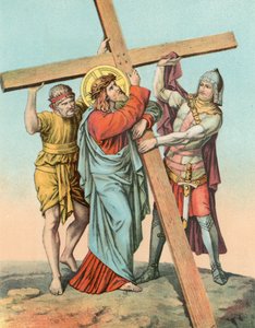 Station II Christus nimmt das Kreuz auf seine Schulter