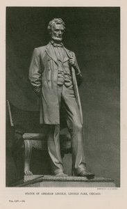 Statue von Abraham Lincoln von English School