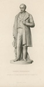 Statue von George Stephenson von English School