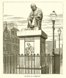 Statue von Johnson von English School