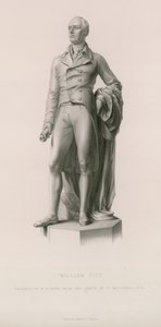 Statue von William Pitt von English School