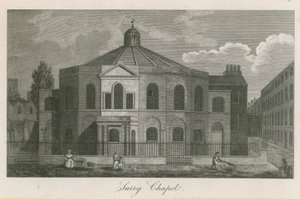 Surrey Chapel, Blackfriars Road, Southwark (Rowland Hills Kapelle)