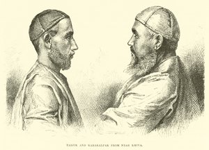 Tadschike und Karakalpak aus der Nähe von Chiwa