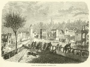 Einnahme von Brie-sur-Marne, 30. November, November 1870 von English School