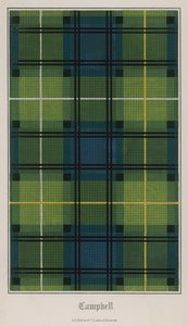 Tartan des Clans Campbell von English School