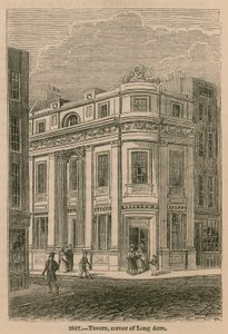 Taverne, Ecke Long Acre, London von English School