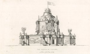 Tempel der Eintracht zur Feier des Friedens von 1814