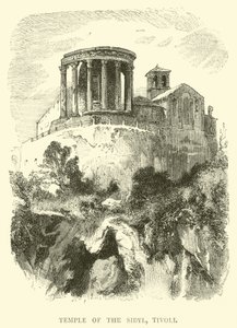 Tempel der Sibylle, Tivoli von English School