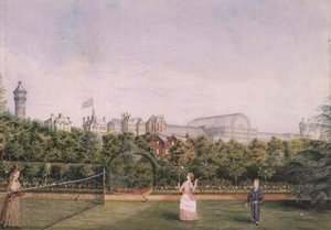 Tennis im Crystal Palace von English School