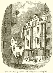 Das Almonry, Westminster, ehemals Caxtons Druckerei von English School