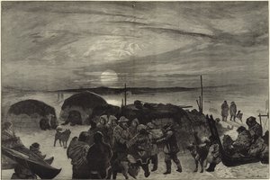Die amerikanische Franklin-Suchexpedition von English School