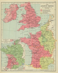 Das Angevinische Reich von English School