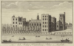 Der Palast des Erzbischofs von Canterbury in Lambeth