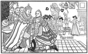 Die Ankunft Seiner Majestät Charles (1600-49) Prinz von Wales am spanischen Hof, 1623